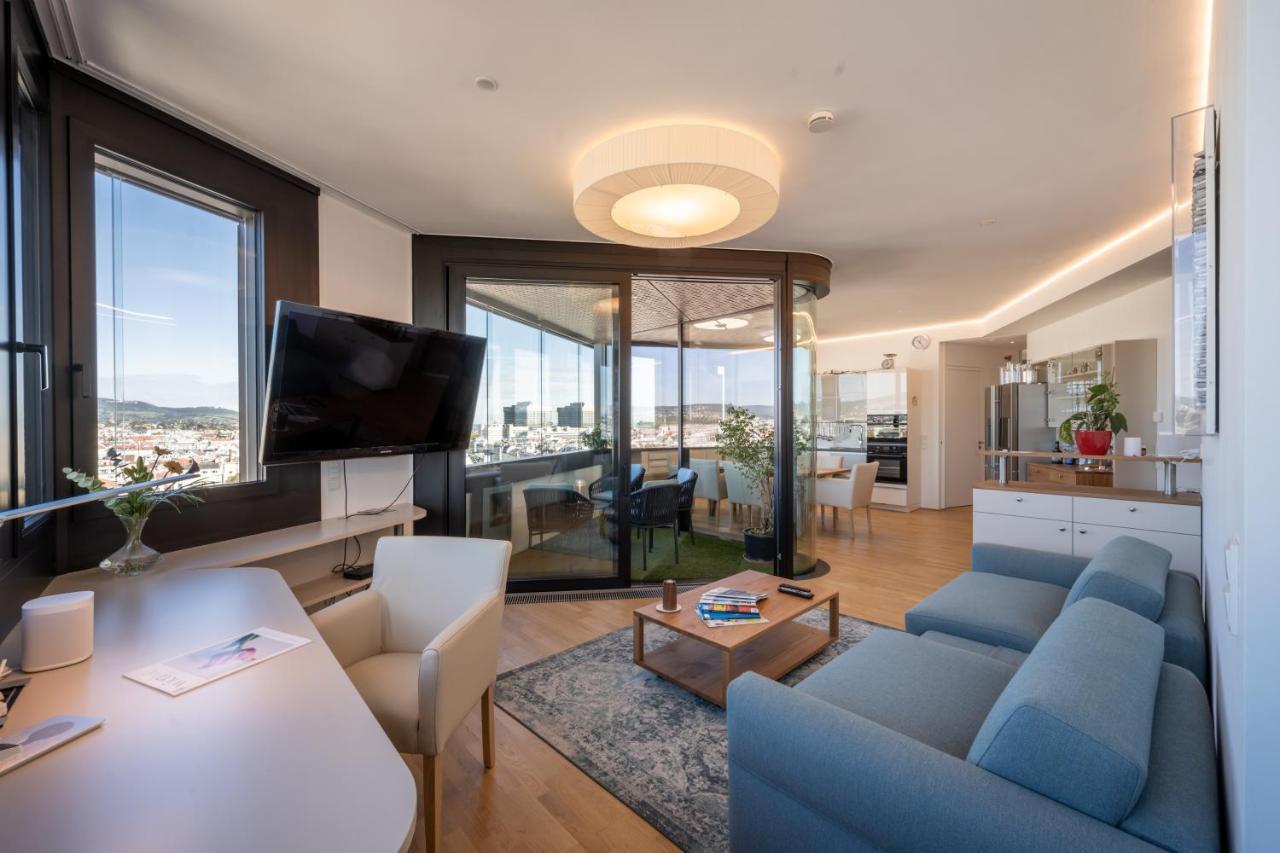 Skyflats Vienna - Rooftop Apartments Luaran gambar