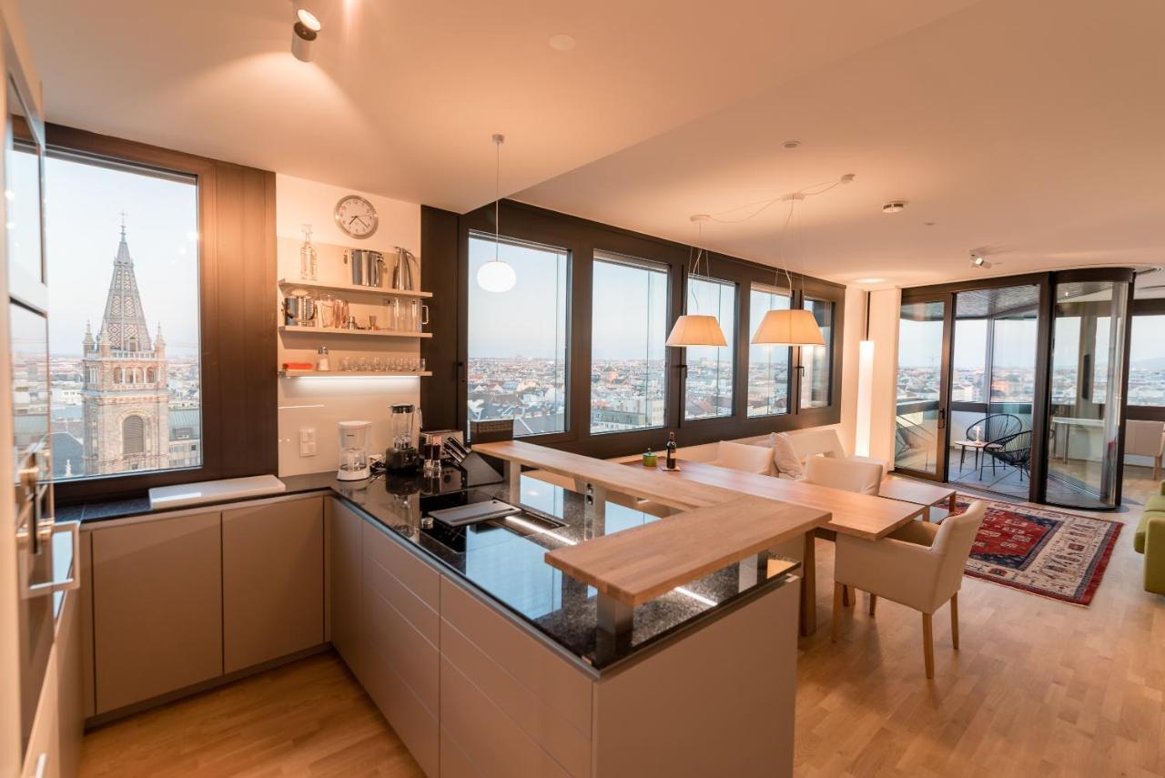 Skyflats Vienna - Rooftop Apartments Luaran gambar