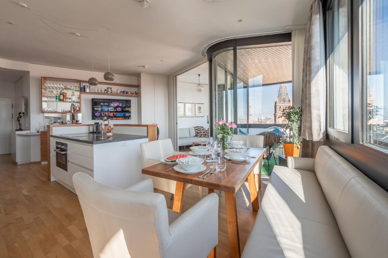 Skyflats Vienna - Rooftop Apartments Luaran gambar